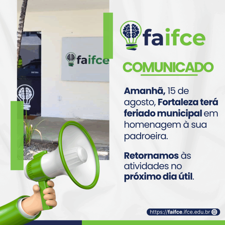 Comunicado: Feriado Municipal de 15 de agosto